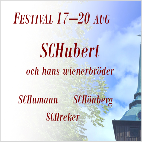 FESTIVAL 17-20 August 2023: Schubert – and more!